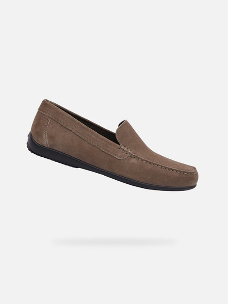 Geox Mocasini Geox Ascanio gri deschis, bărbați