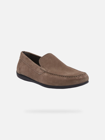 Geox Mocasini Geox Ascanio gri deschis, bărbați