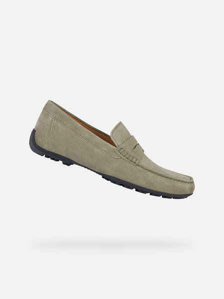 Geox Mocasini Geox Kosmopolis + Grip verde deschis, bărbați
