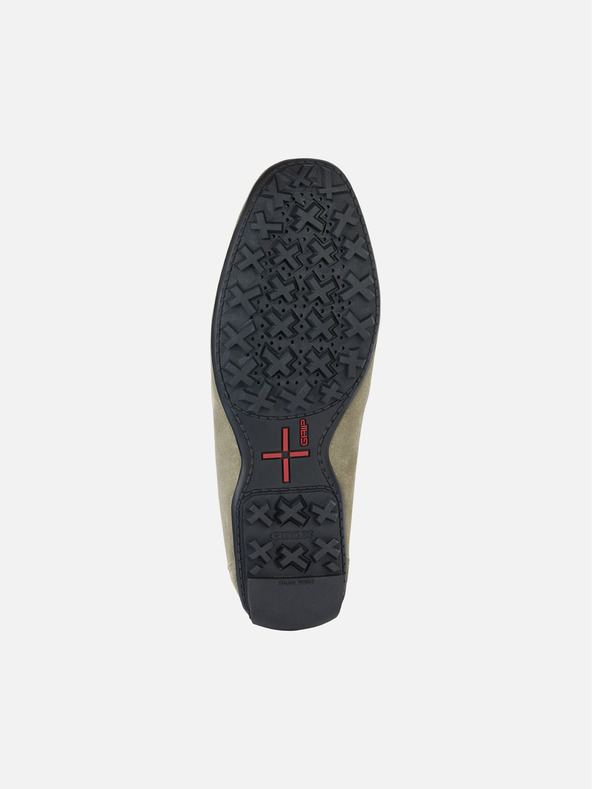 Geox Mocasini Geox Kosmopolis + Grip verde deschis, bărbați
