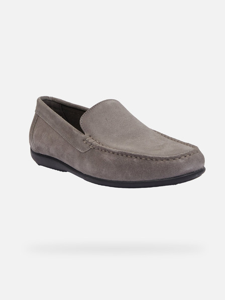 Geox Mocasini Geox Ascanio gri, bărbați