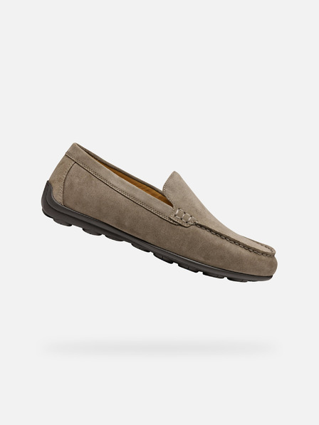 Geox Mocasini Geox Spherica EC16 pentru bărbați, gri deschis