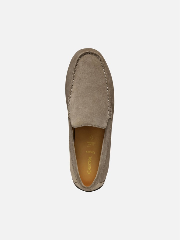 Geox Mocasini Geox Spherica EC16 pentru bărbați, gri deschis