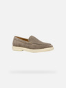 Geox Mocasini Geox Spherica EC17 gri deschis, bărbați
