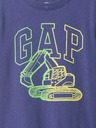 GAP Tricou cu logo pentru copii GAP