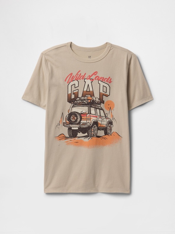 GAP Tricou pentru adolescenți 100% din bumbac organic GAP