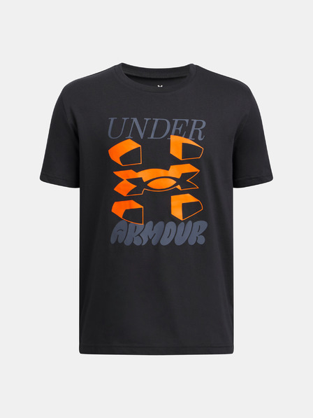 Under Armour Tricou pentru băieți Under Armour UA B SPLIT BIG LOGO SS