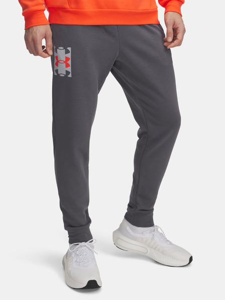 Under Armour Pantaloni de trening Under Armour UA Rival Terry Logo Jogger pentru bărbați
