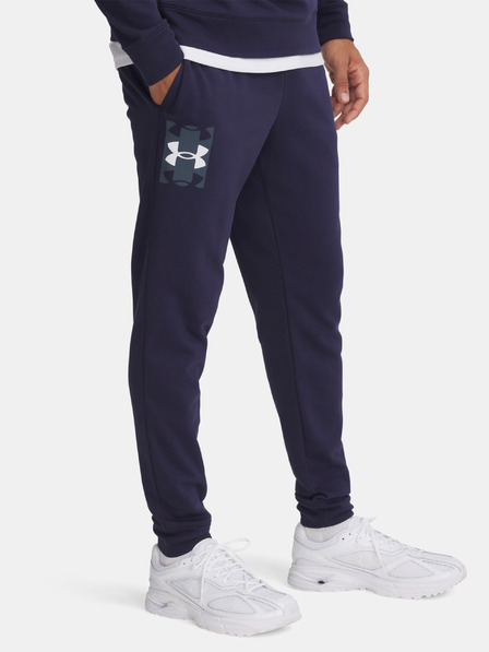 Under Armour Pantaloni de trening Under Armour UA Rival Terry Logo Jogger pentru bărbați