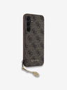 Guess Guess 4G Charm Back Cover pentru Samsung Galaxy A35 5G maro