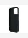 Karl Lagerfeld Karl Lagerfeld 3D Rubber Glitter Logo Back Cover pentru iPhone 15 Pro Max Negru