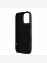Karl Lagerfeld Karl Lagerfeld 3D cauciuc Glitter Logo spate capac pentru iPhone 16 Pro Max negru