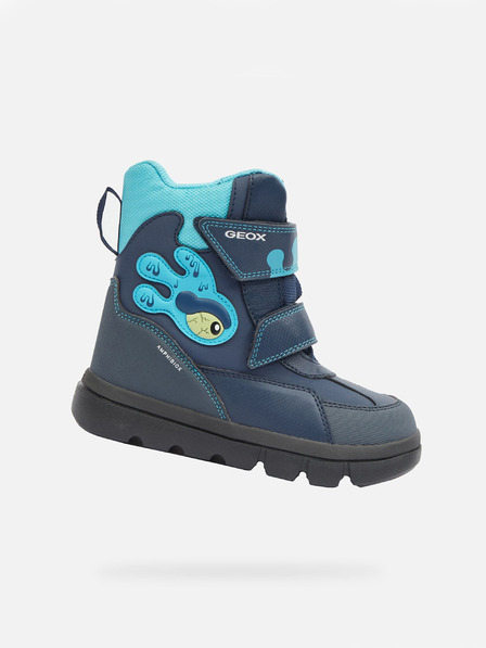 Geox Blue cizme de gleznă pentru băieți Geox Willaboo AB