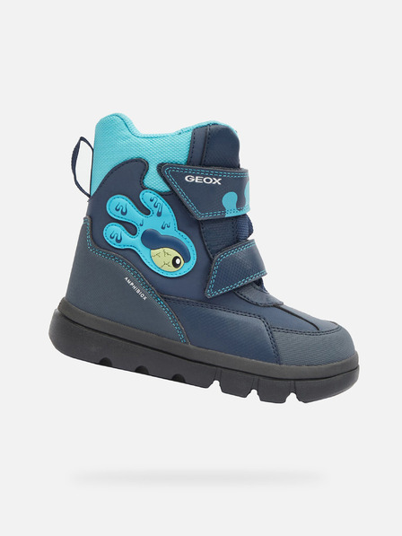 Geox Blue cizme de gleznă pentru băieți Geox Willaboo AB