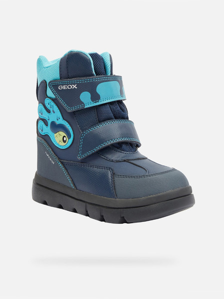 Geox Blue cizme de gleznă pentru băieți Geox Willaboo AB