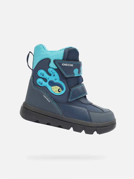 Geox Blue cizme de gleznă pentru băieți Geox Willaboo AB