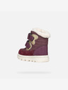 Geox Burgundy pantofi de iarnă pentru fete Geox Willaboo B A
