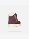 Geox Burgundy pantofi de iarnă pentru fete Geox Willaboo B A