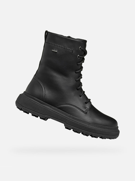 Geox Botine negre pentru femei Geox Lamidie + Grip ABX