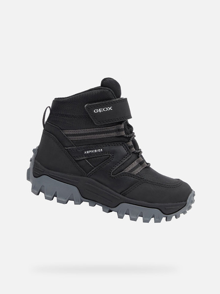 Geox Negru băieți pantofi sport Geox Himalaya B Abx