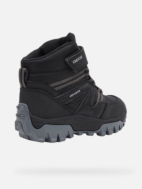 Geox Negru băieți pantofi sport Geox Himalaya B Abx