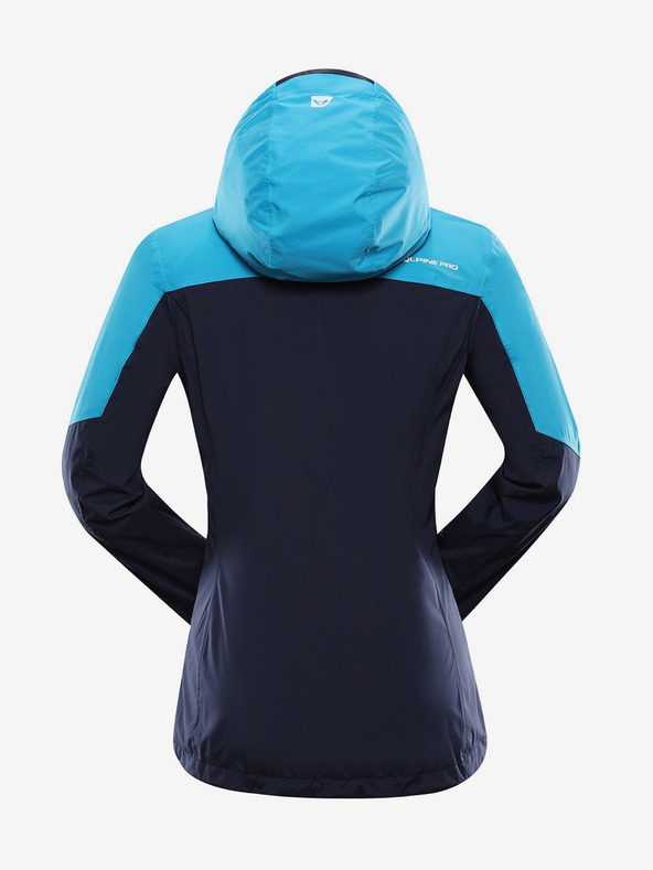 ALPINE PRO Jachetă cu membrană ptx pentru femei ALPINE PRO IMPECA albastru