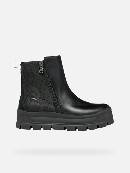 Geox Botine negre pentru femei Geox Spherica Ec7.1 Abx