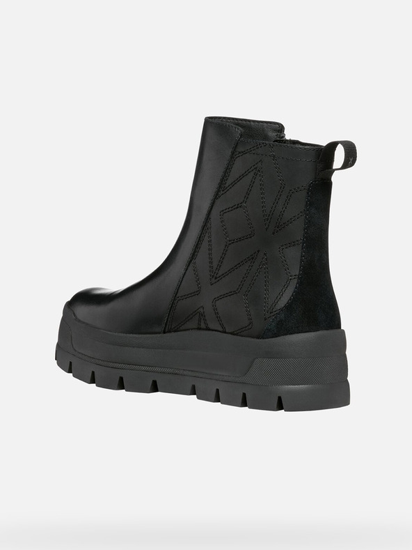 Geox Botine negre pentru femei Geox Spherica Ec7.1 Abx