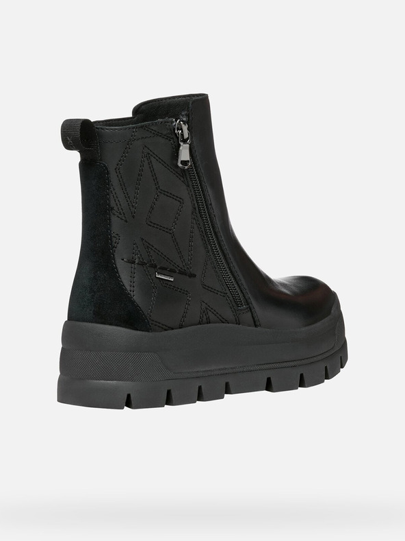 Geox Botine negre pentru femei Geox Spherica Ec7.1 Abx