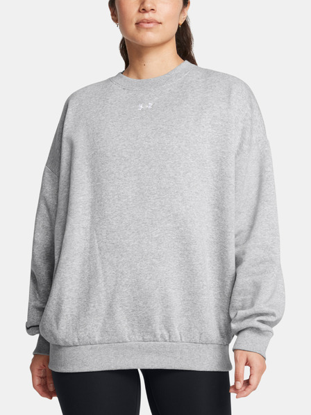 Under Armour Tricou Under Armour Rival Fleece OS Crew-GRY, pentru femei