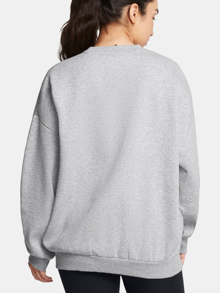 Under Armour Tricou Under Armour Rival Fleece OS Crew-GRY, pentru femei