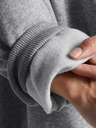 Under Armour Tricou Under Armour Rival Fleece OS Crew-GRY, pentru femei