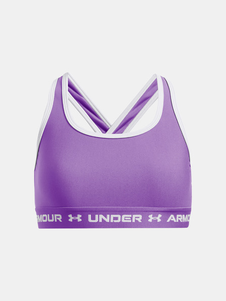 Under Armour Under Armour Girls G Crossback Mid Solid-PPL Sutien