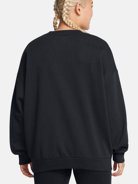Under Armour Tricou pentru femei Under Armour Rival Fleece OS Crew-BLK