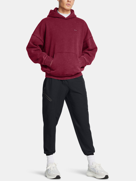 Under Armour Hanorac pentru bărbați Under Armour UA Icon HWT Flc Wash OS Hood-RED