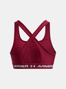 Under Armour Sutien pentru femei Under Armour Crossback Mid Bra-RED