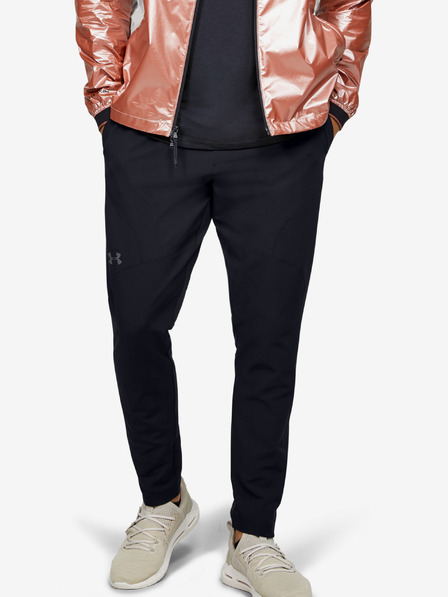 Under Armour Pantaloni bărbați Under Armour STRETCH WOVEN UTILITY TAPERED Storm P