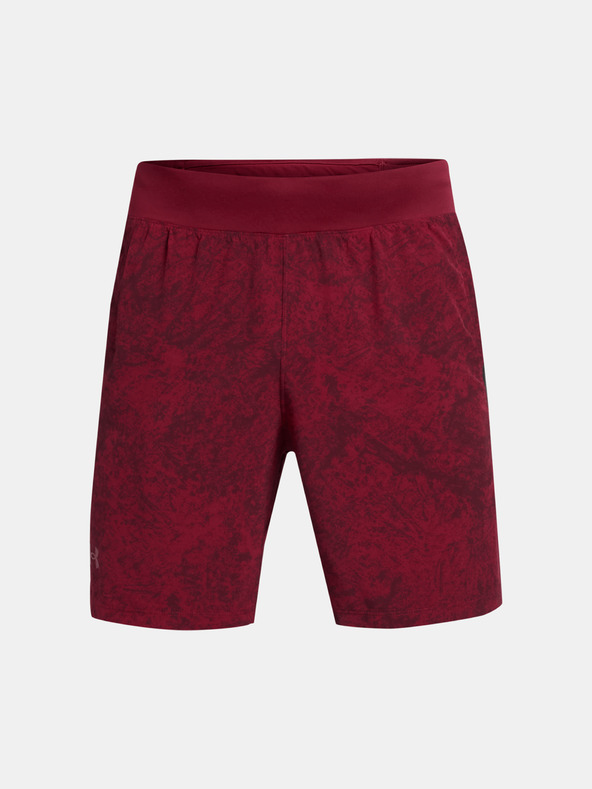 Under Armour Pantaloni scurți pentru bărbați Under Armour UA LAUNCH PRO 7'' PRTD SHORT-RED