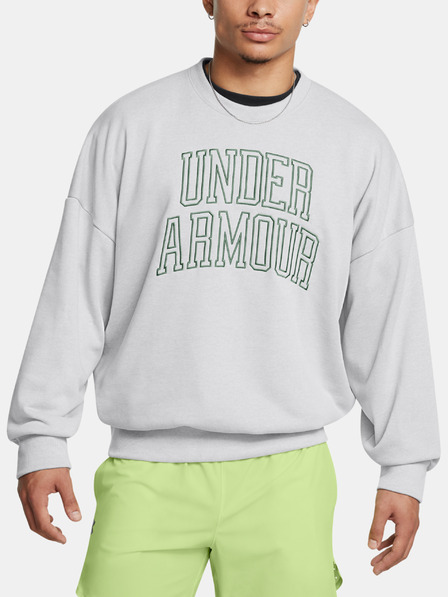 Under Armour Bărbați Under Armour UA Icon HWT Terry OS Crew-GRY