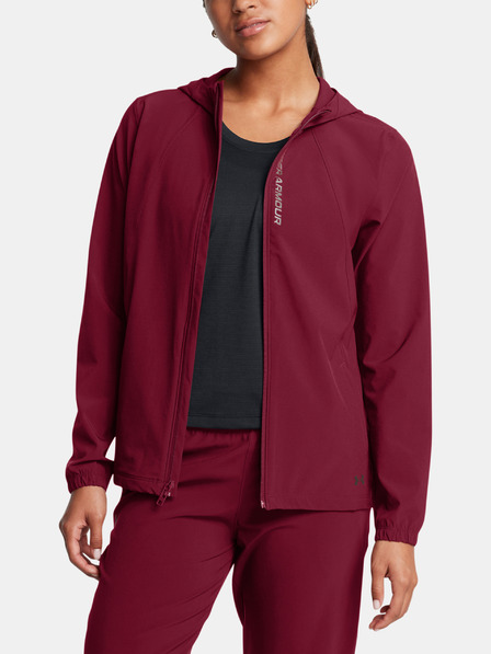Under Armour Jachetă Under Armour UA OutRun the STORM pentru femei-RED