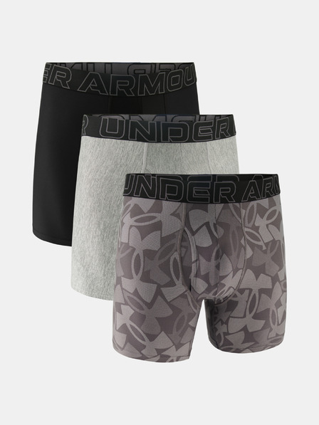 Under Armour Boxeri pentru bărbați Under Armour M UA Perf Tech Nov 6in (3 buc)