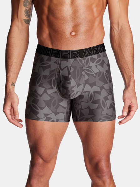 Under Armour Boxeri pentru bărbați Under Armour M UA Perf Tech Nov 6in (3 buc)