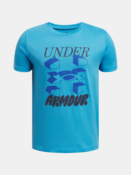 Under Armour Tricou pentru băieți Under Armour UA B SPLIT BIG LOGO SS
