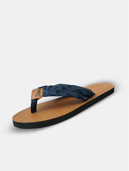 Sam 73 Flip flop albastru cu model pentru femei SAM 73