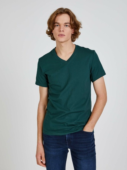 Sam 73 Tricou pentru bărbați verde închis SAM 73 Blane