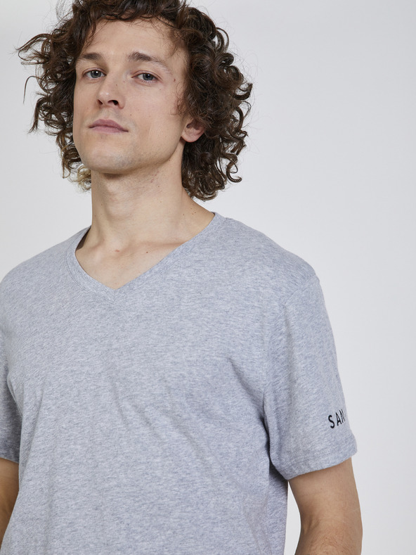 Sam 73 Tricou bărbătesc gri SAM 73 Blane