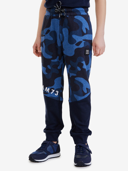 Sam 73 Pantaloni de trening cu model pentru băieți albastru închis SAM 73 Conrad