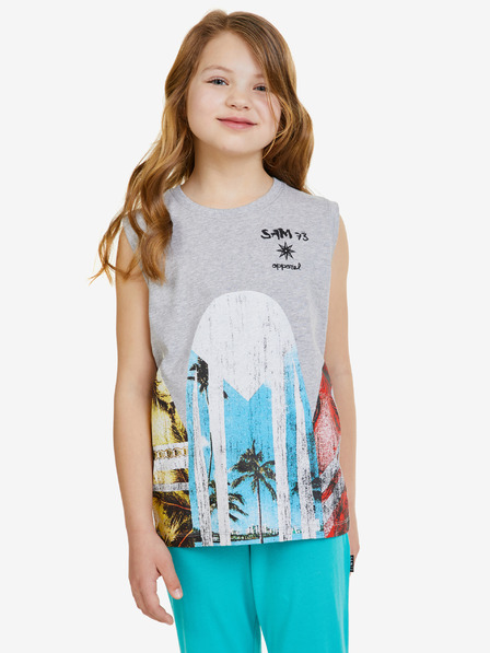 Sam 73 Tricou de băieți gri deschis SAM 73 Julius