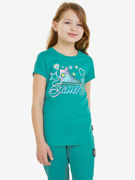 Sam 73 Tricou Petrol pentru fete SAM 73 Ursula