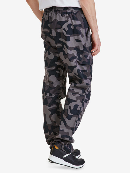 Sam 73 Pantaloni gri închis cu model pentru bărbați SAM 73 Ivan